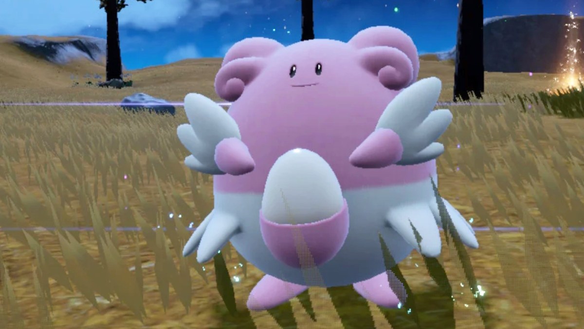 Blissey as seen in the wild in Pokemon Scarlet and Violet