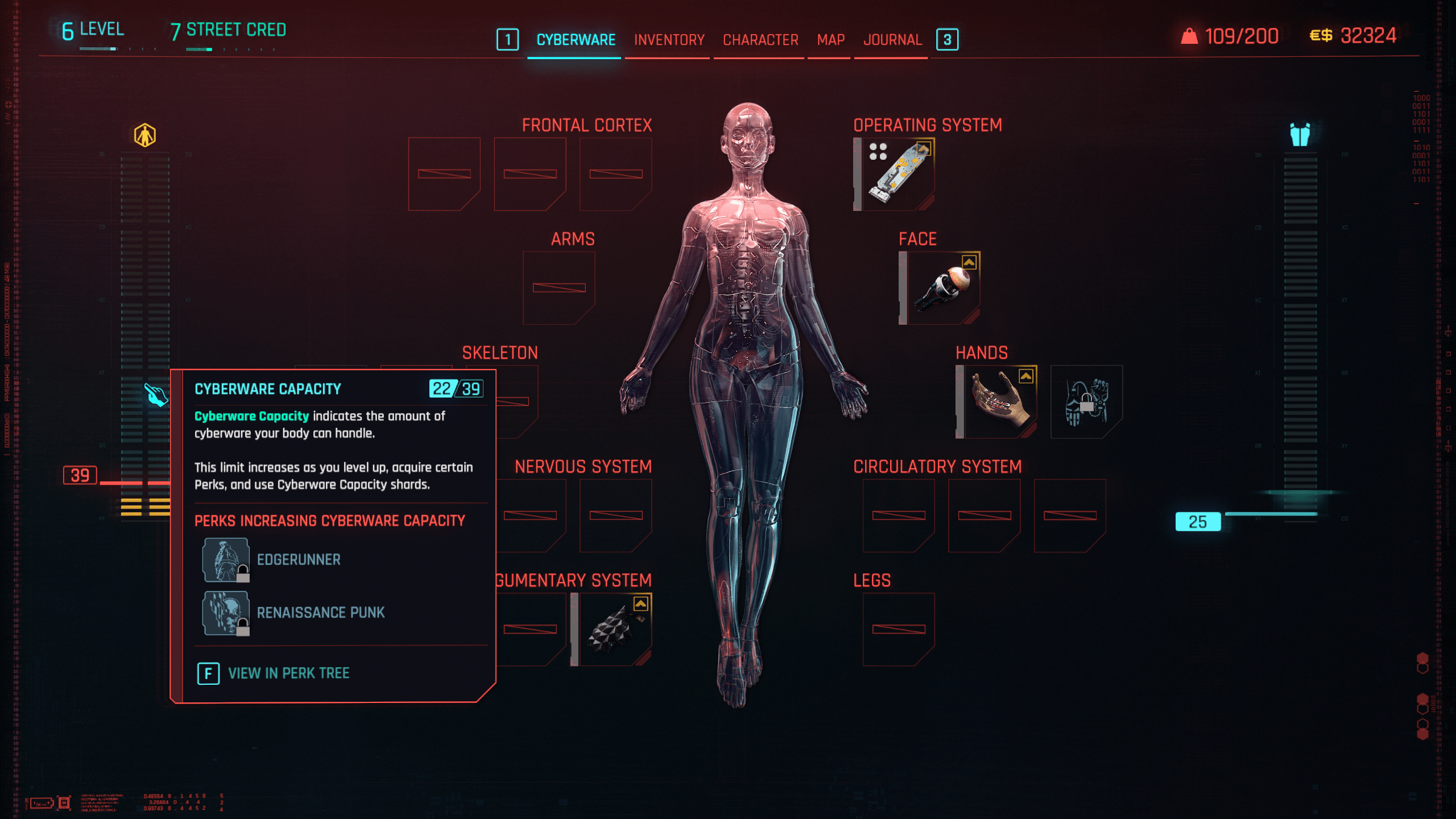 How to increase Cyberware capacity in Cyberpunk 2077 - Dot Esports