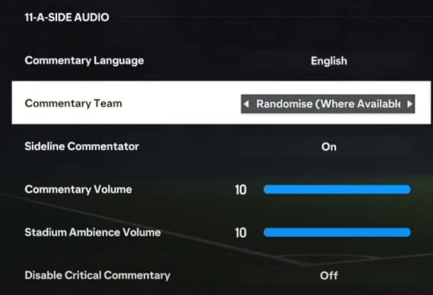 FIFA 23 Commentators and Languages