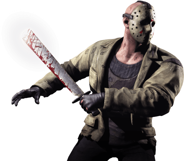 Mortal Kombat XL render of Jason Vorhees holding a machete. 