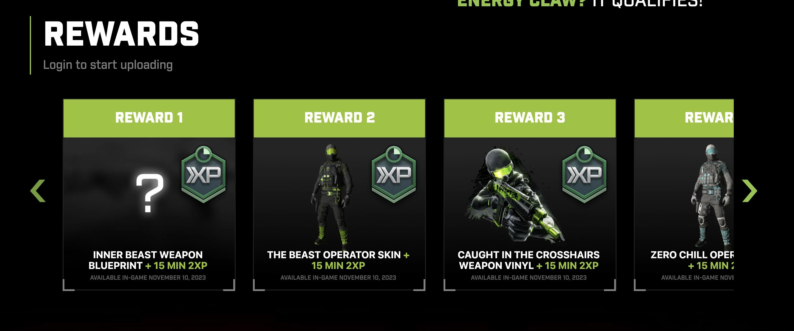 This Year S Call Of Duty Energy Drink Promo Can Get You Operator Skins