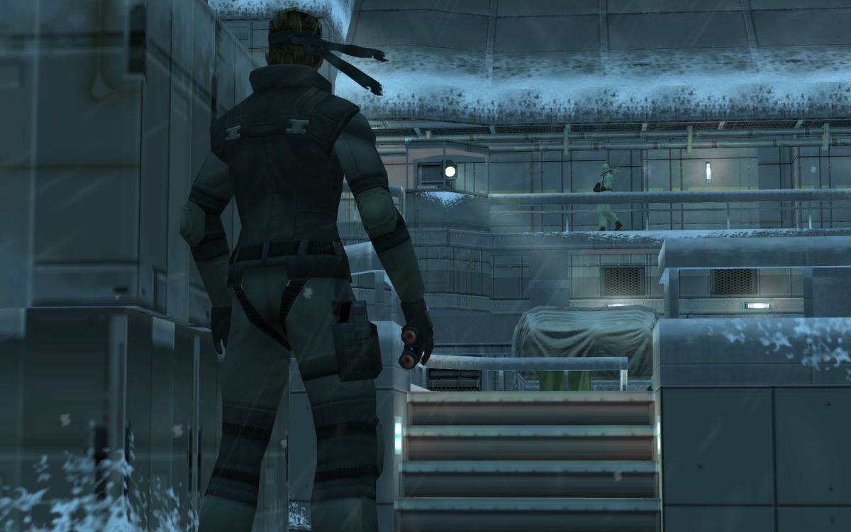 Metal Gear Solid showing Solid Snake