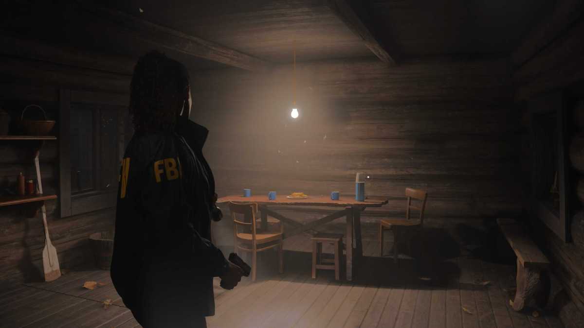 A Break Room in Alan Wake 2.