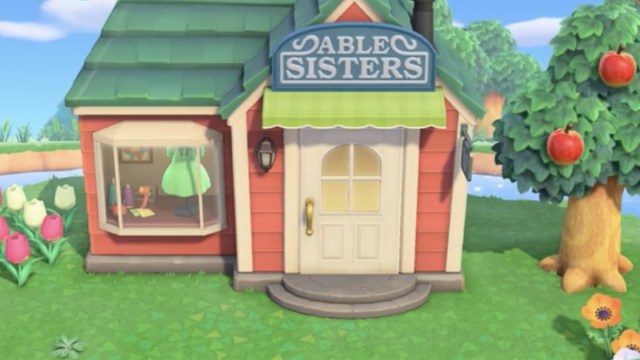 The Able Sisters store in Animal Crossing
