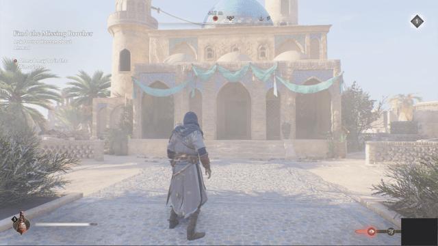 Screenshot of Enigma location in Assassin's Creed Mirage. 