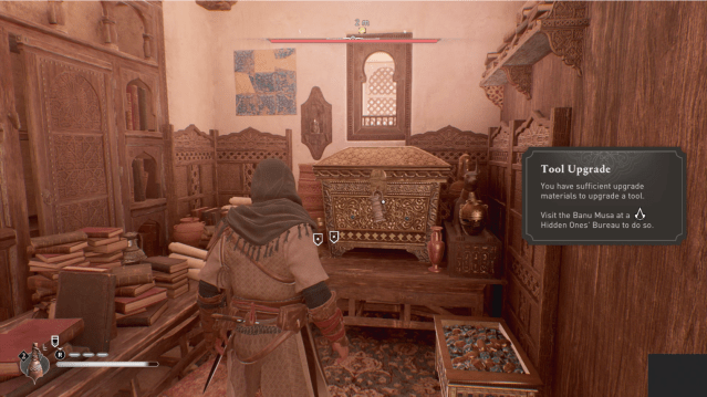 Screenshot of Gear Chest in Assassin's Creed Mirage. 