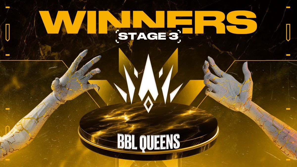 BBL Queens EMEA VALORANT Game Changers stage 3 winners graphic