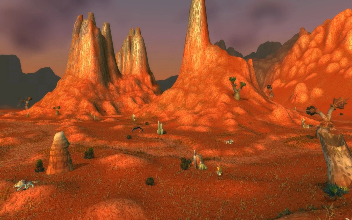 The Badlands from World of Warcraft