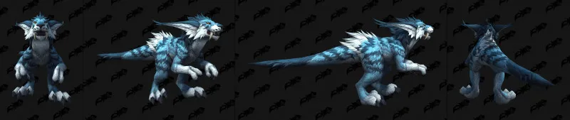 the Boreal Dreamtalon Druid travel form in WoW.