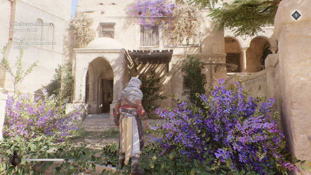 Screenshot of House of Wisdom Lost Book location in Assassin's Creed Mirage. 