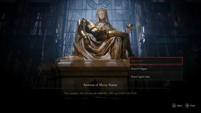 The Saintess of Mercy Statue in Lies of P