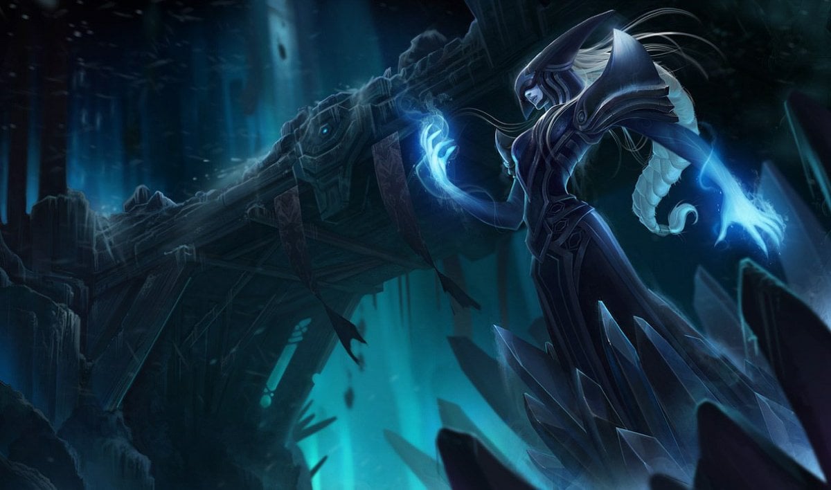 Lissandra main splash art League of Legends