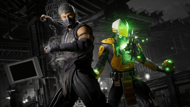 Mortal Kombat 1 Characters in fighting pose