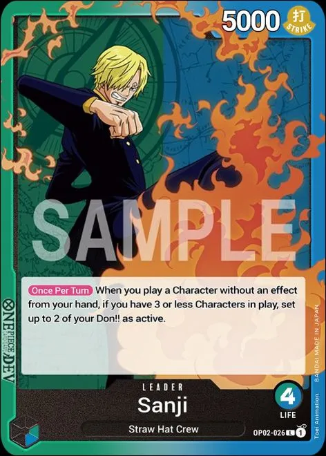 Это все карты лидеров в One Piece Card Game.