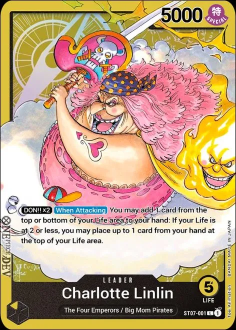 Это все карты лидеров в One Piece Card Game.