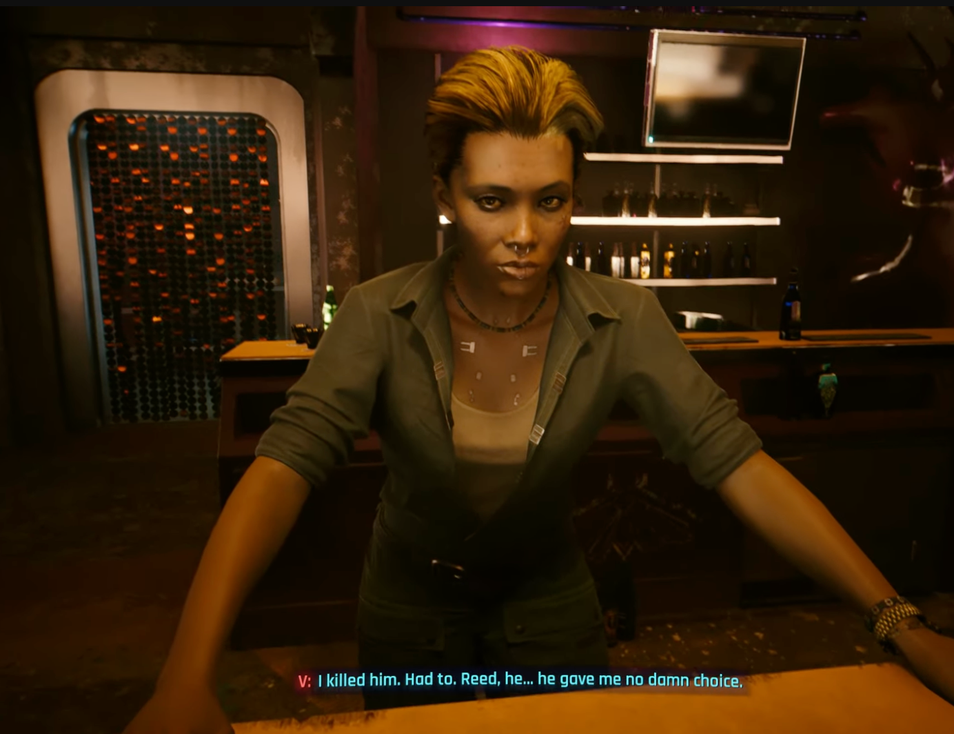 V confessed to killing Reed to Alex in Cyberpunk 2077 Phantom Liberty. 