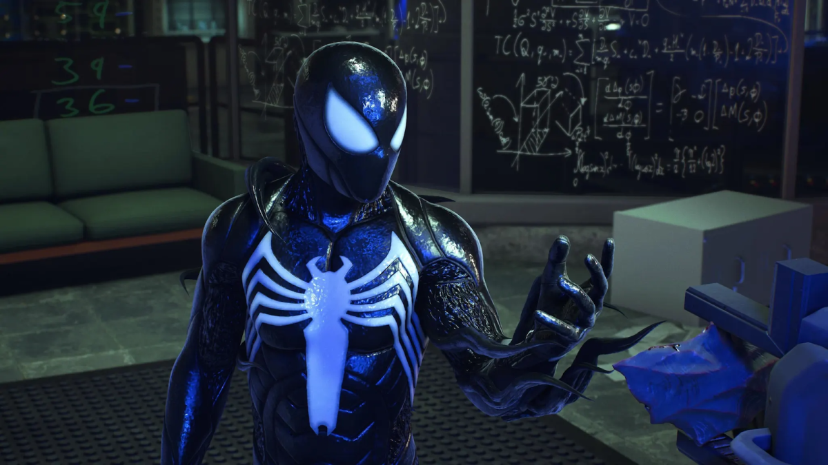 Spider-Man 2 peter parker with the Symbiote