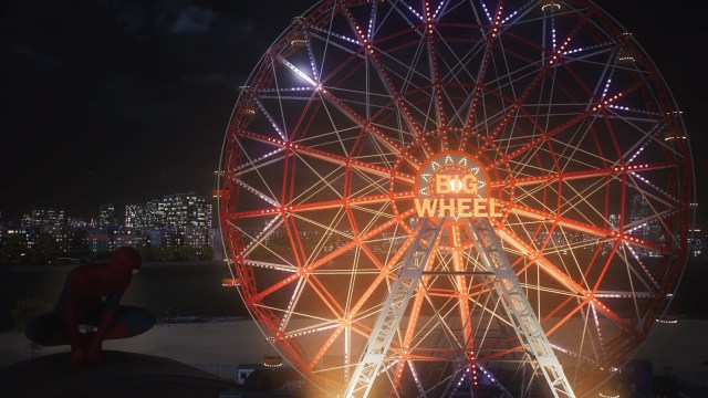 Spider-man and the Big Wheel