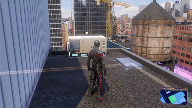 Spider-Man  and a generator