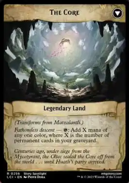 The Core MTG legendary land