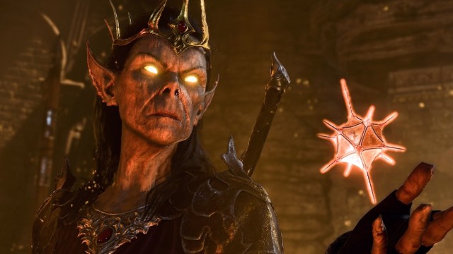 An image of Vlaakith staring at an artifact in Baldur's Gate 3.