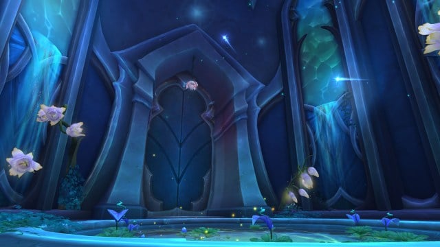 A room in the Amirdrassil raid in WoW Dragonflight