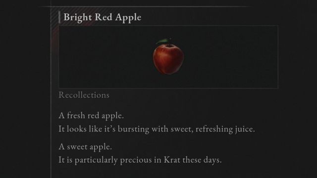 Bright Red Apple for Trinity Key : r/LiesOfP