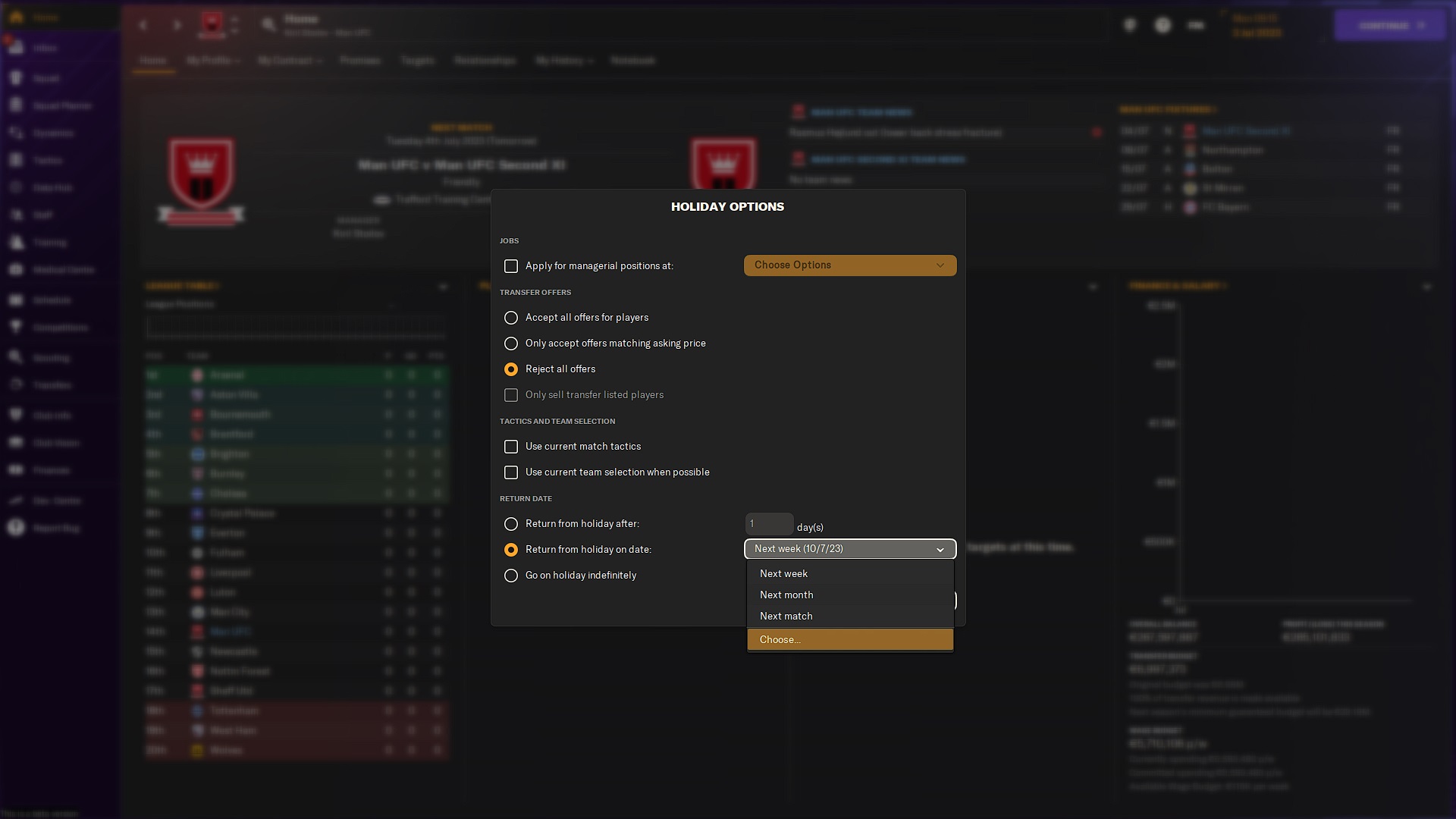 How to simulate days and seasons in Football Manager 2024 Dot Esports