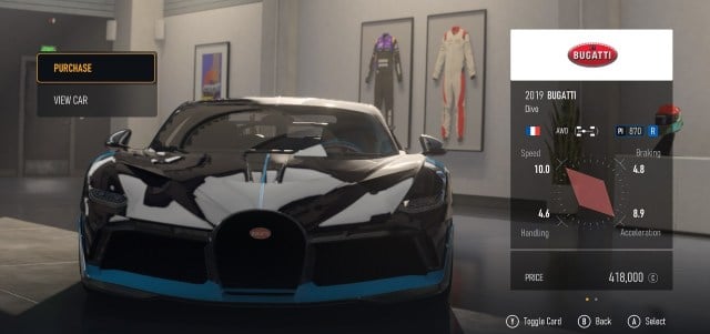 2019 Bugatti Divo in Forza Motorsport