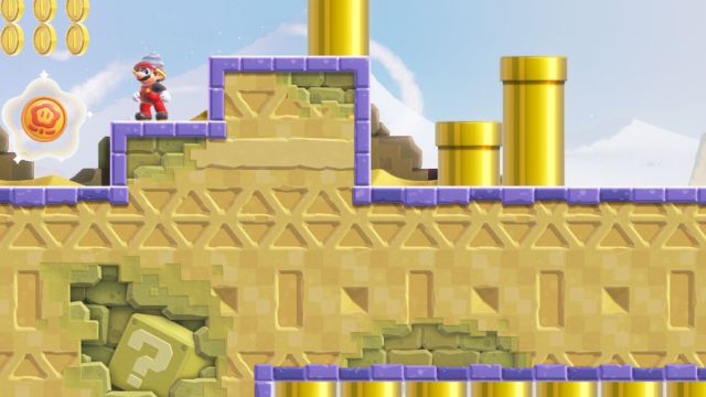 wonder token three location in super mario wonder