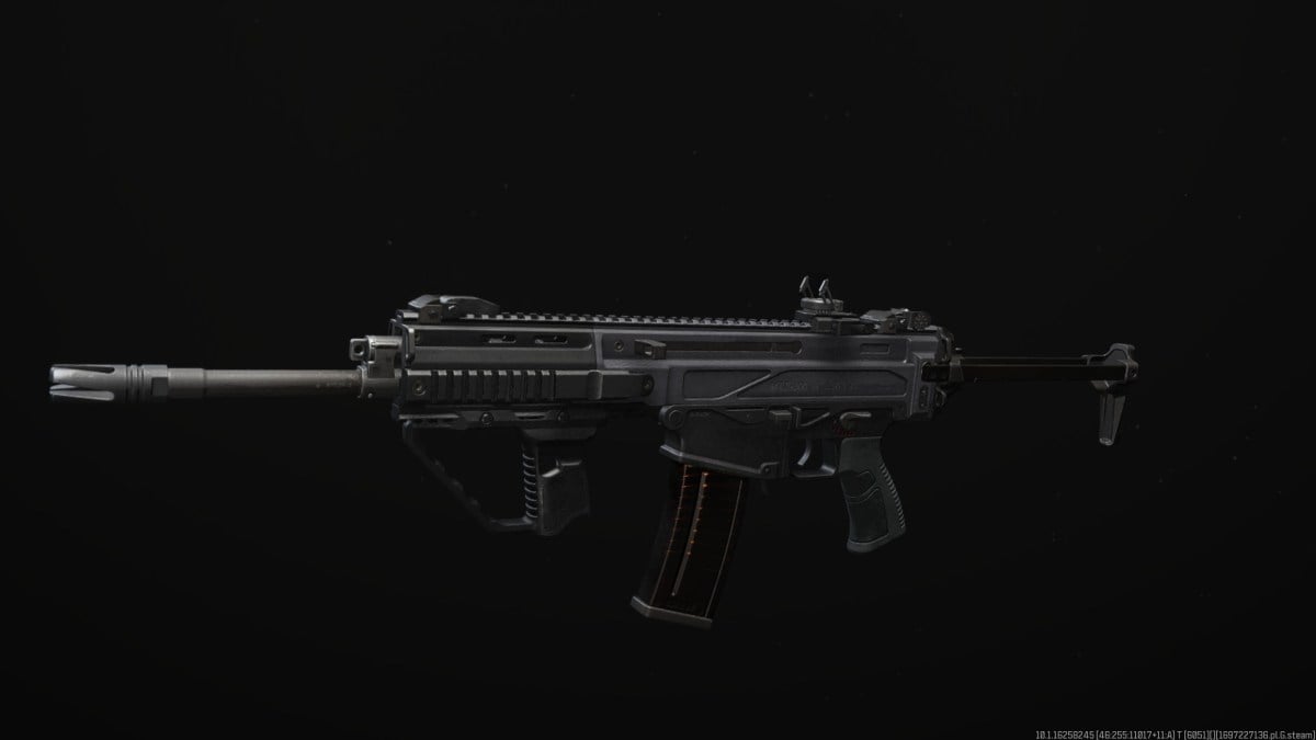 The MTZ-556 Assault Rifle in Modern Warfare 3.