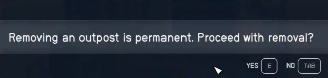 Starfield: How to delete Outposts - Dot Esports