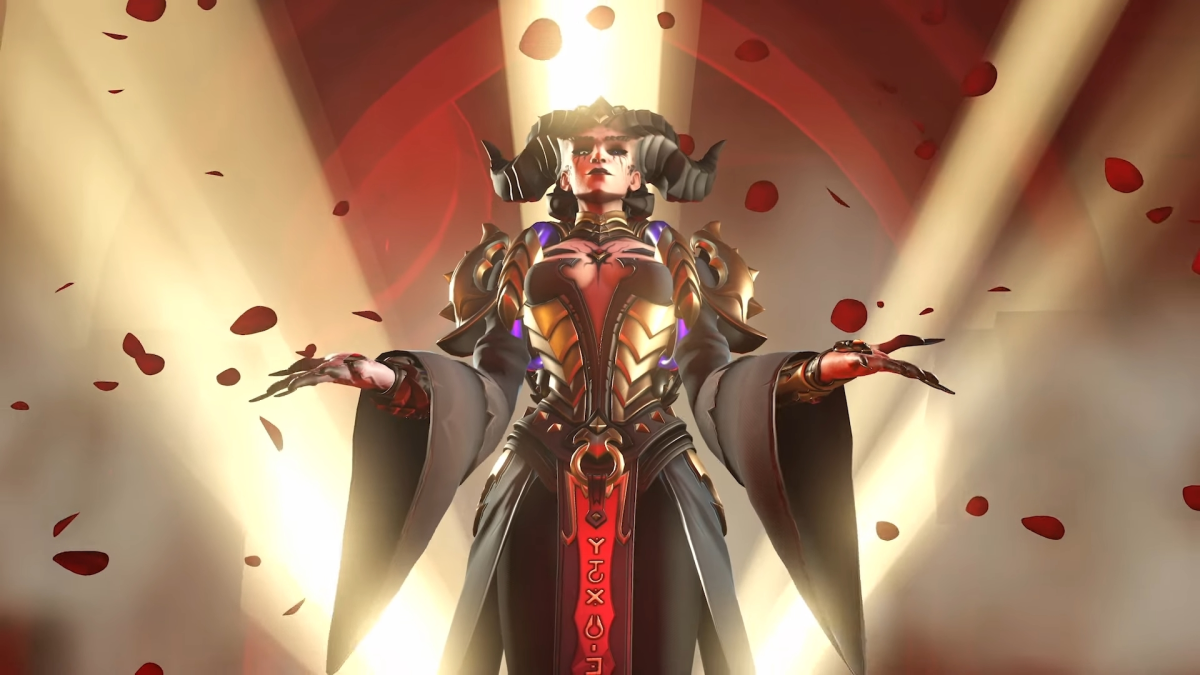 Moira's Lilith skin inspired by Diablo.