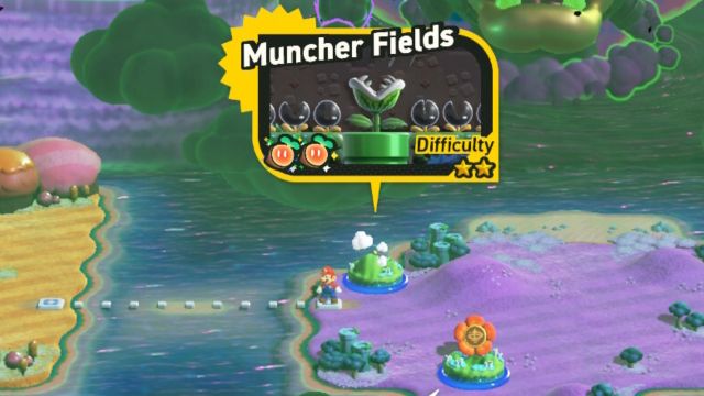 location of muncher fields in super mario wonder