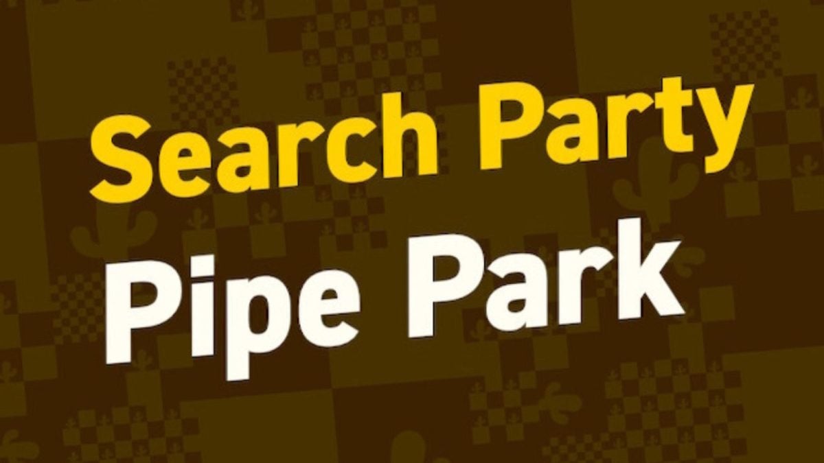 search party pipe park level in super mario wonder