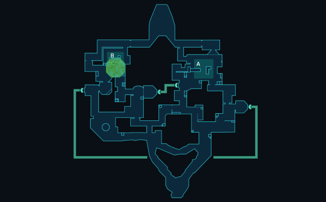 A possible Viper's Pit placement on Bind's B site.