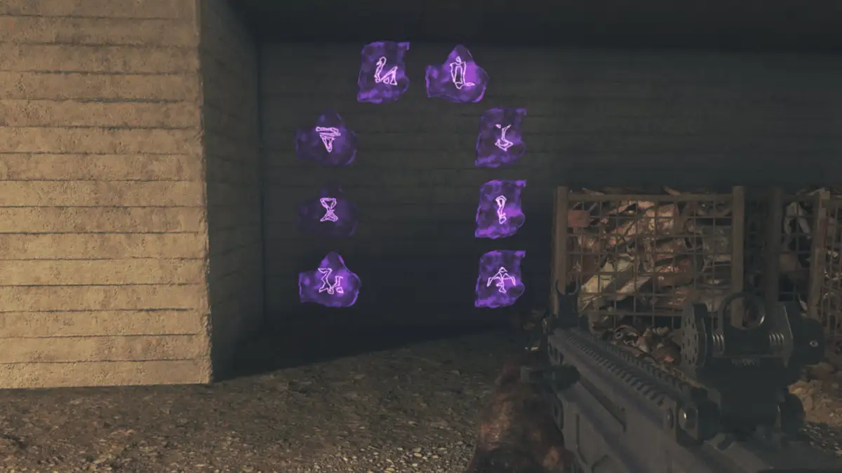 A portal in Modern Warfare 3 Zombies