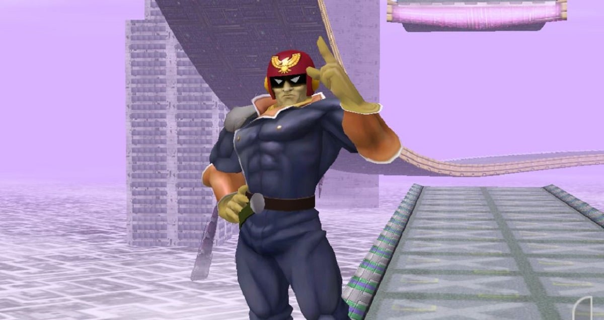 Captain Falcon taunt Melee