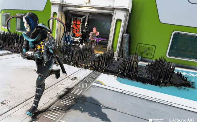Catalyst, a transgender Apex Legends playable character