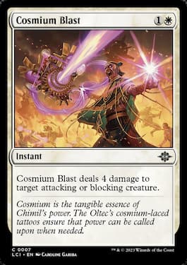 Cosmium Blast removal spell for limited from Lost Caverns of Ixalan