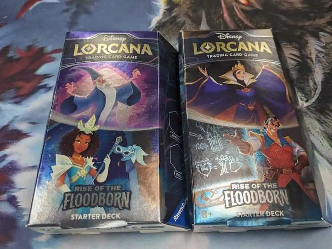 Image of the Tactical Teamwork and Might and Magic Lorcana Starter decks