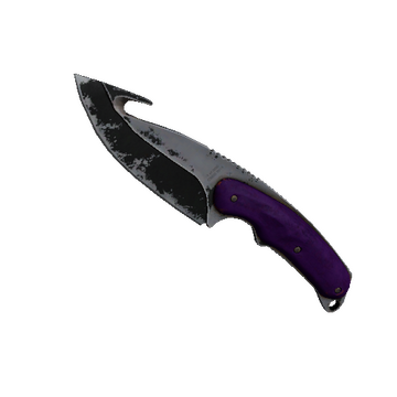 Image of the Gut Knife Ultraviolet in CS2.