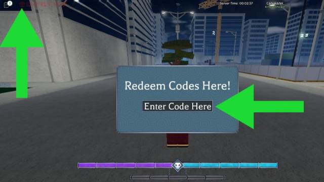 How to redeem codes in Type Soul