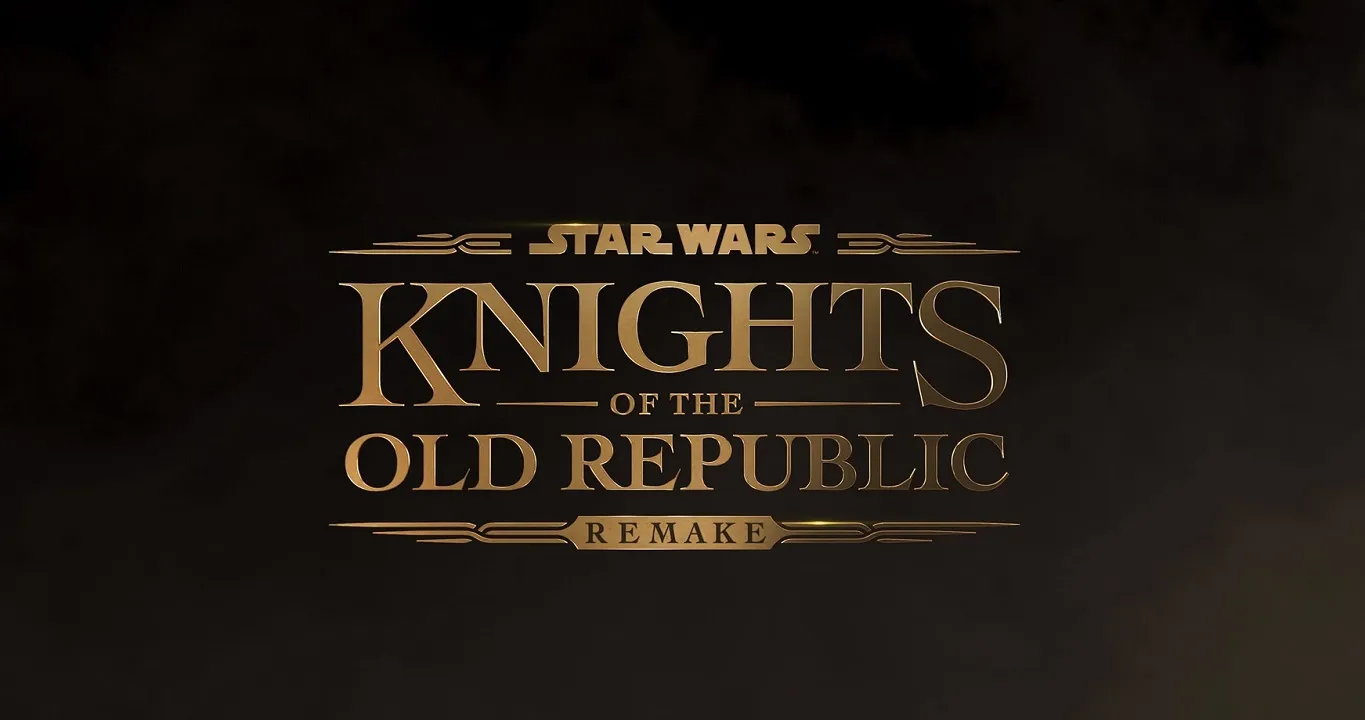 There is a quick shot for the title card of the Knights of the Old Republic remake.