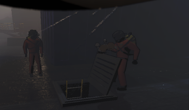 screenshot of the hatch in lethal company