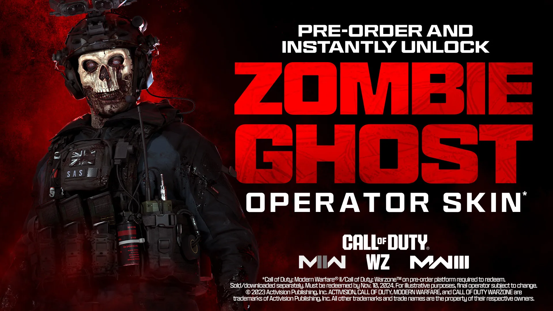 How to get Zombie Ghost operator skin in MW3 Dot Esports