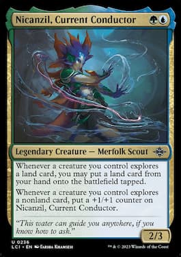 Nicanzil, Current Conductor uncommon Merfolk Scout from LCI