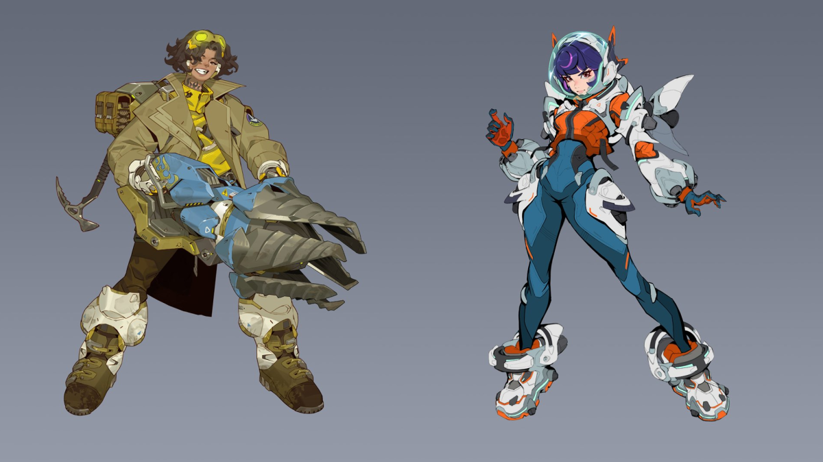 Initial images of Venture and Space Ranger, Overwatch 2's heroes coming in 2024