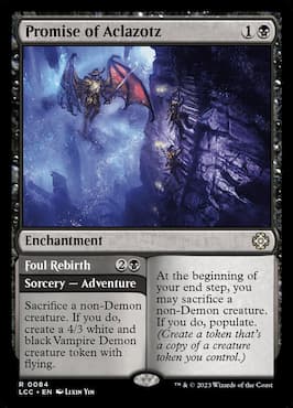 Vampire with wings flying high above  in caverns by ladder
