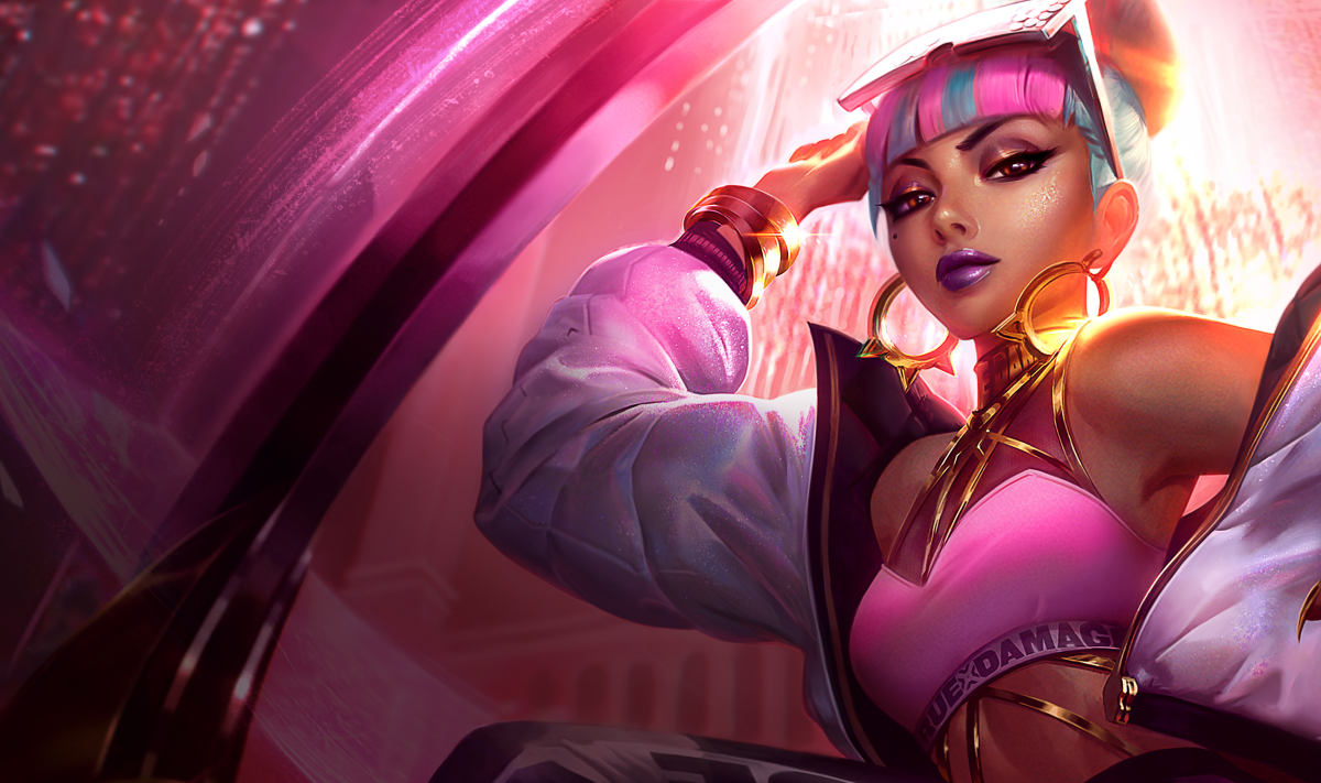 Qiyana from League of Legends and Teamfight Tactics Set 10